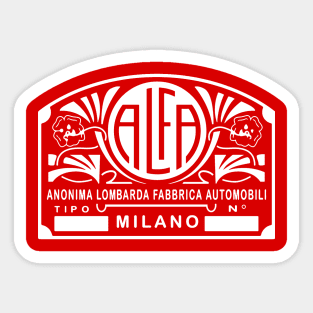 1910 Alfa Romeo Badge Sticker